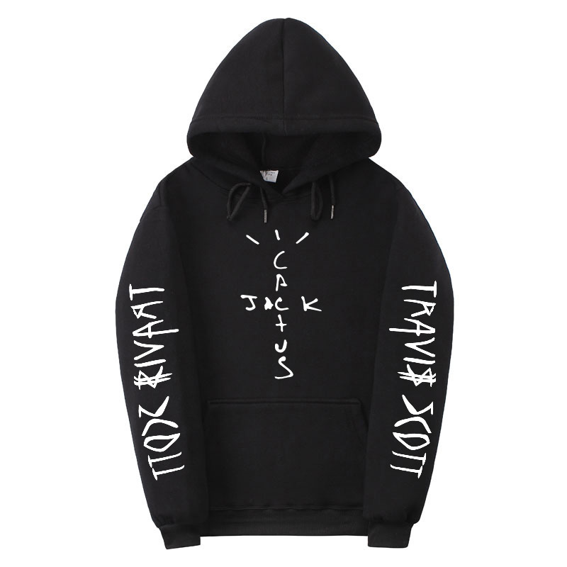 Cross-Border Travis Scott Singer Trendy Brand Hoodie Peripheral Heat Transfer Hoodie Sweatshirt Street Couple New Style