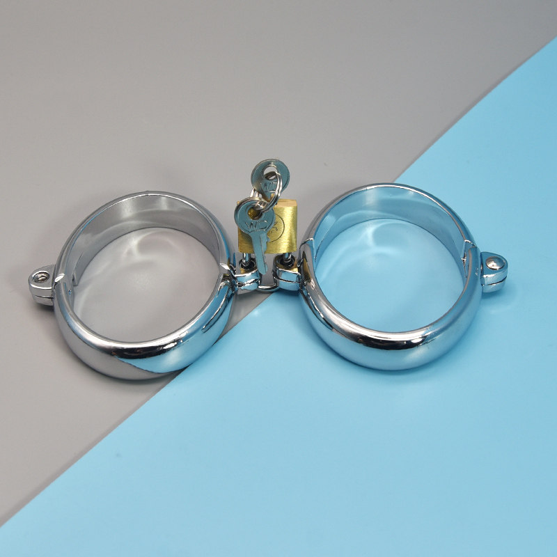 Sex Toy Handcuffs Thickeneded Weight-Bearing Chain Binding Hand and Foot Cuffs Collar Traction Crawling Training Sm Props