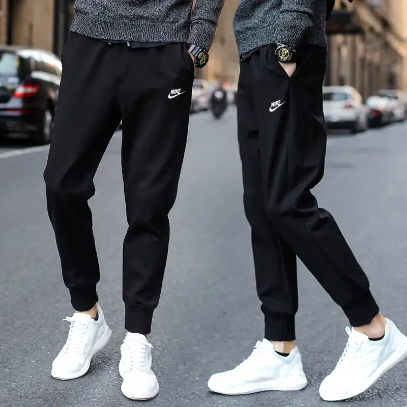 Nike Nike Pants Men's 2025 Autumn and Winter New Loose Men's Sports Pants Leggings Sweatpants Fleece-Lined Warm Pants