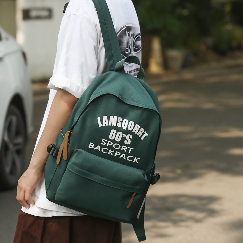 Backpack, High-End Backpack, Same Style for Men and Women, Student School Bag, Korean Version, Harajuku Style, Large Capacity Outdoor Travel Backpack