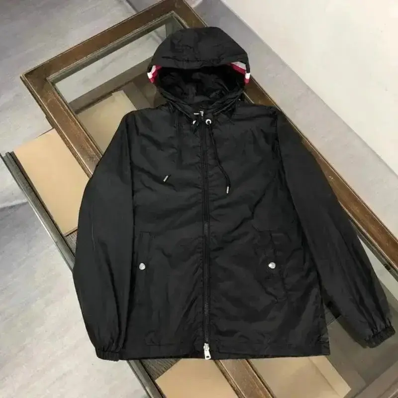 Moncler Black Hooded Jacket