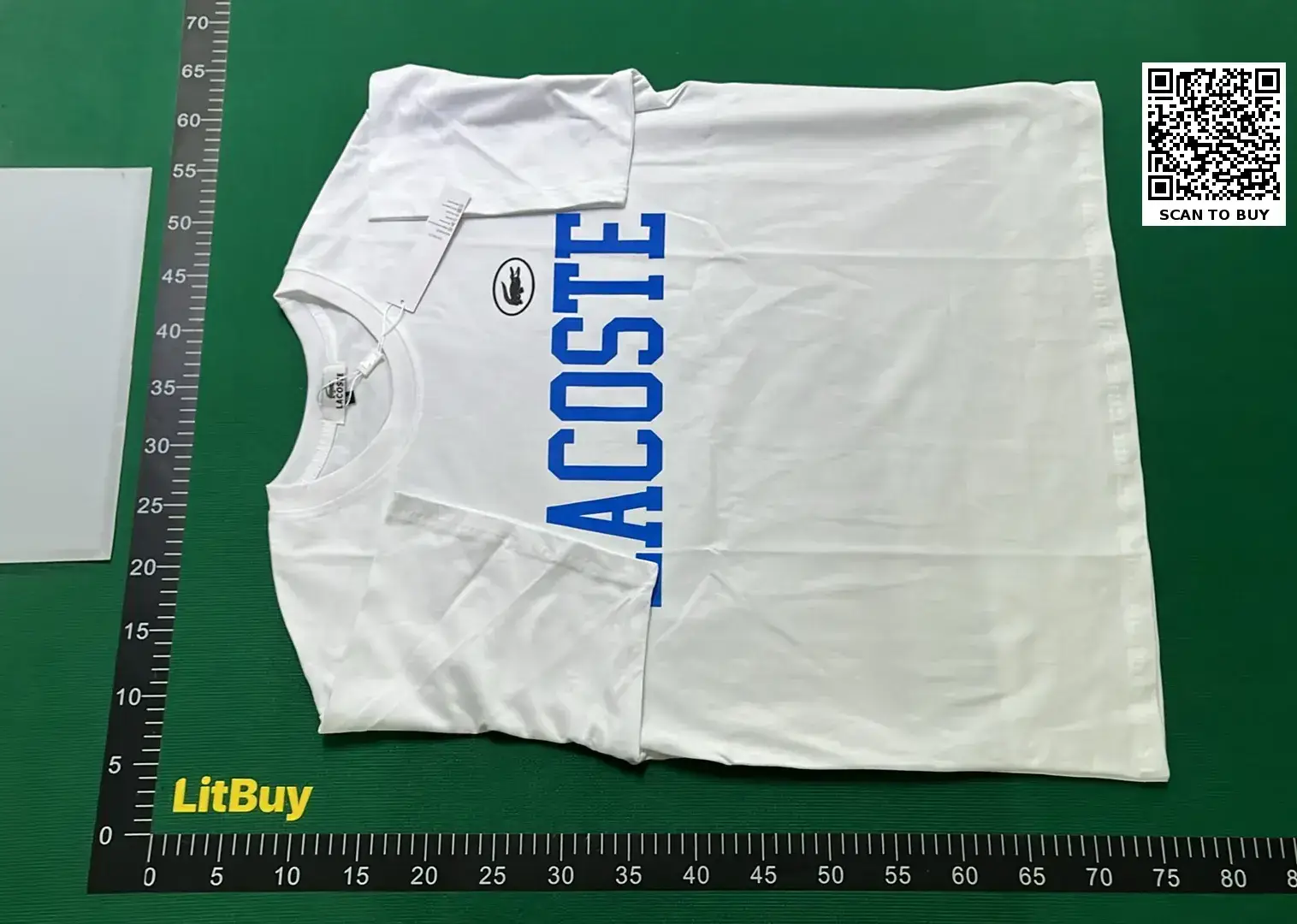 Lacoste Men's White Short Sleeve T-Shirt