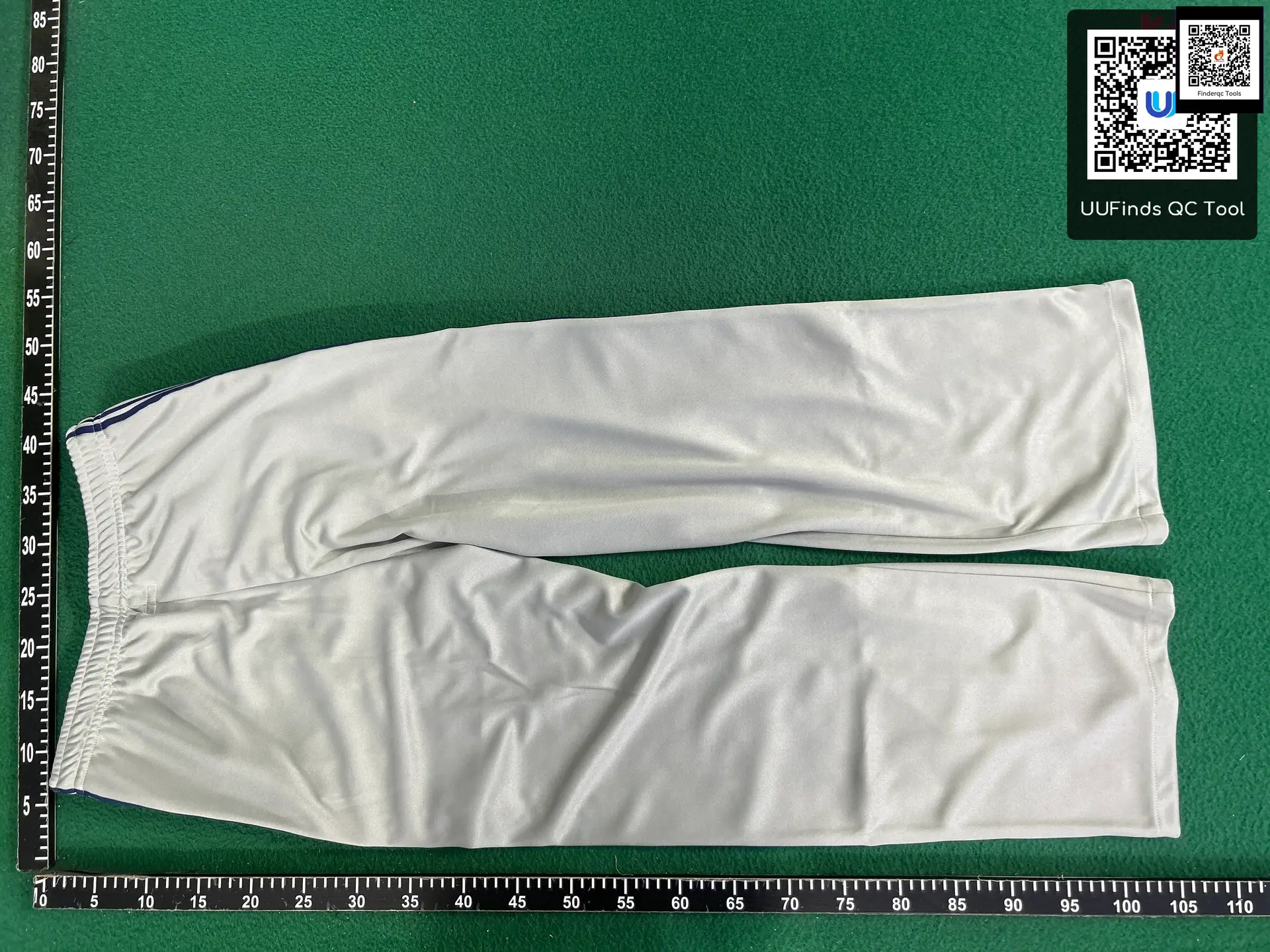 22Aw Kapital Hirata Kazuhiro Japanese style Three-Color Polyester Side Zipper Vertical Stripes Elastic Casual pants