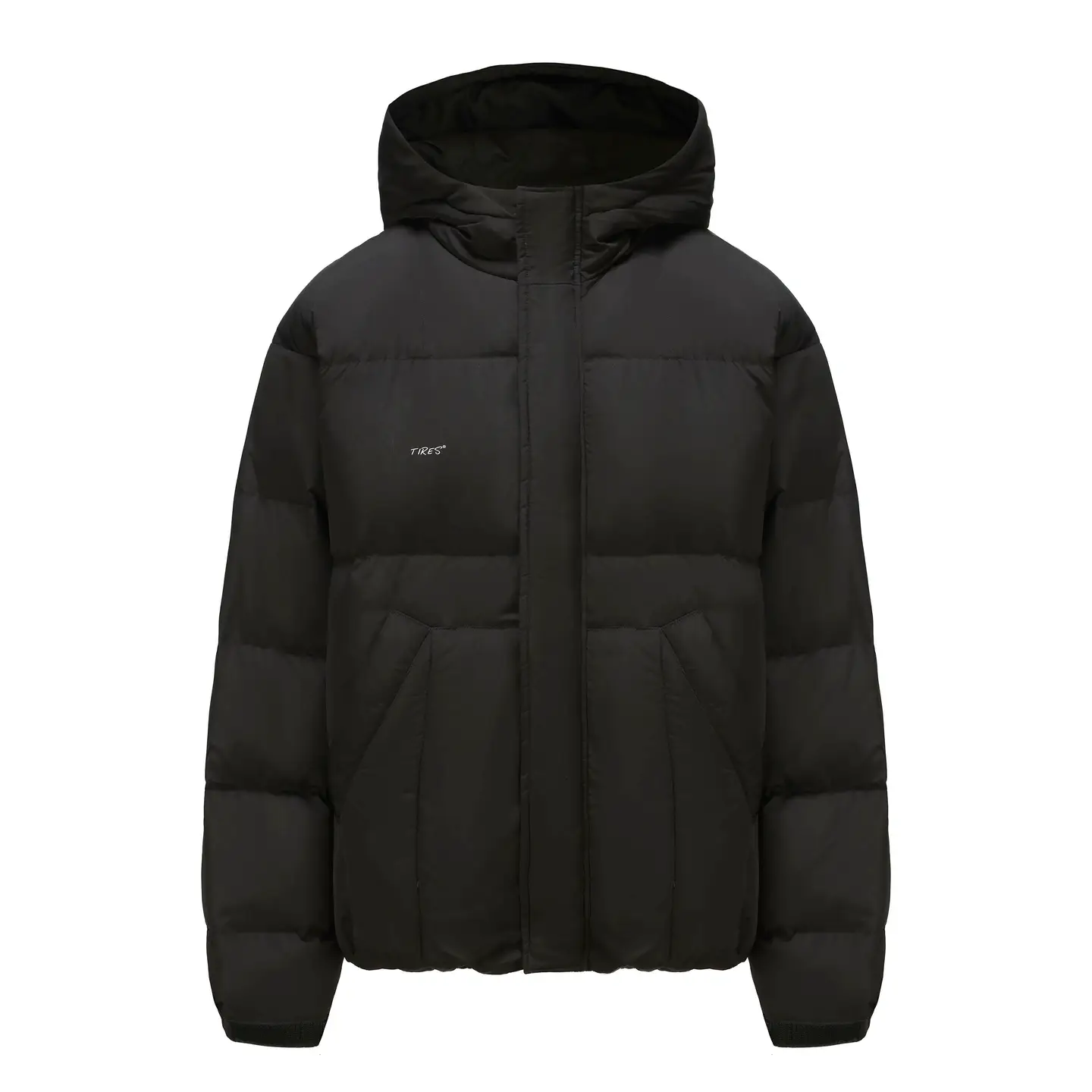Tires 23Aw Japanese style Retro White Duck down Hooded Bread Down jacket Waterproof Loose Winter Outwear for Men and Women