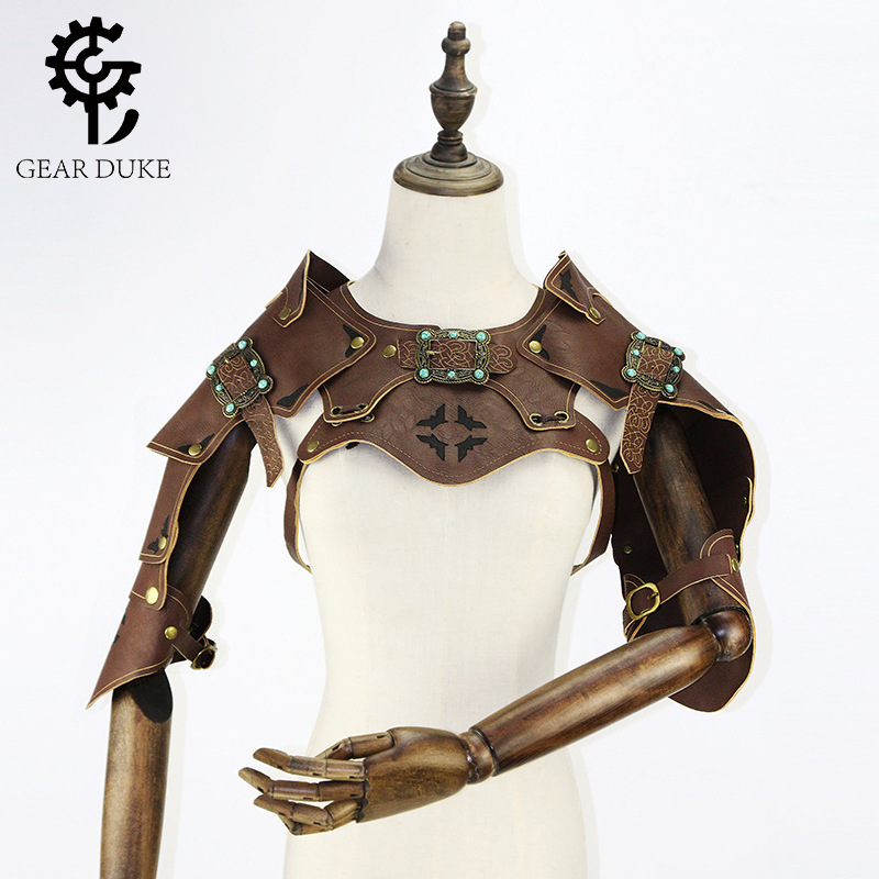 Cross-border Steampunk Clothes Armor Shawl Vest Halloween COSPLAY Prom Props