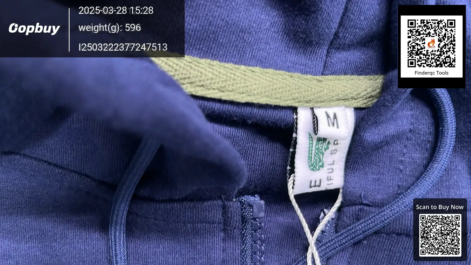 Lacoste Full Zip Hoodie