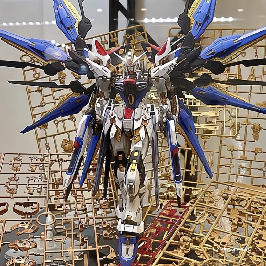 High Model Hg Assault Freedom New Life Destiny Mg Red Heretic Assembled Educational Toy Mecha Figure for Boys