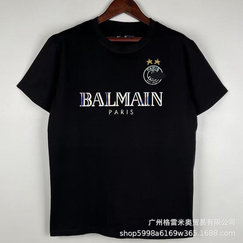 2526 Spain Flamenco Paris Barcelona Inter Milan Brazil Ac Jersey Germany Real Madrid Reflective Logo Football Uniform