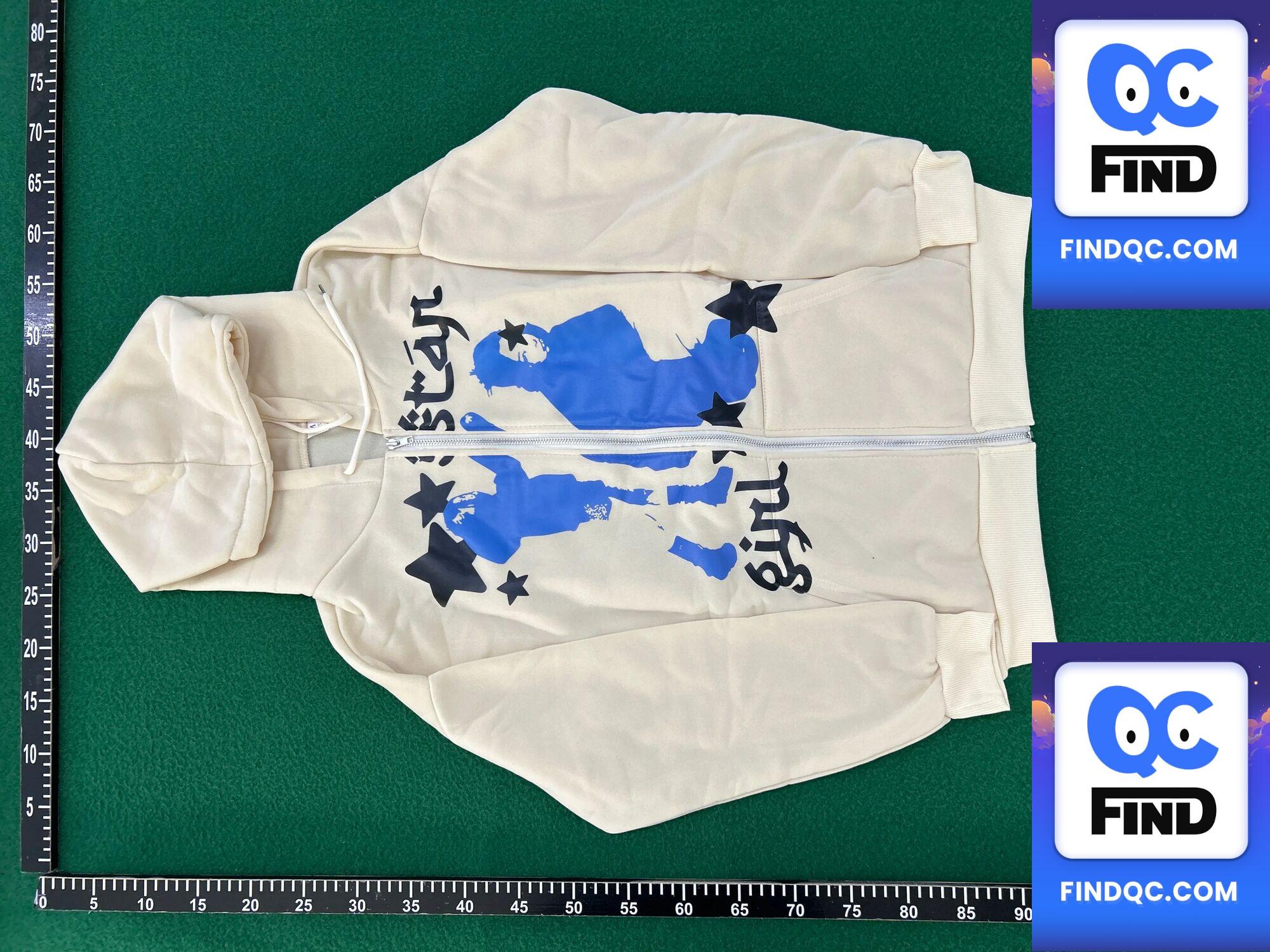 Street Hip-Hop Star Girl Print Black Zipper Hoodie Women 2022 Y2K Harajuku Jacket Sweatshirt Women QC