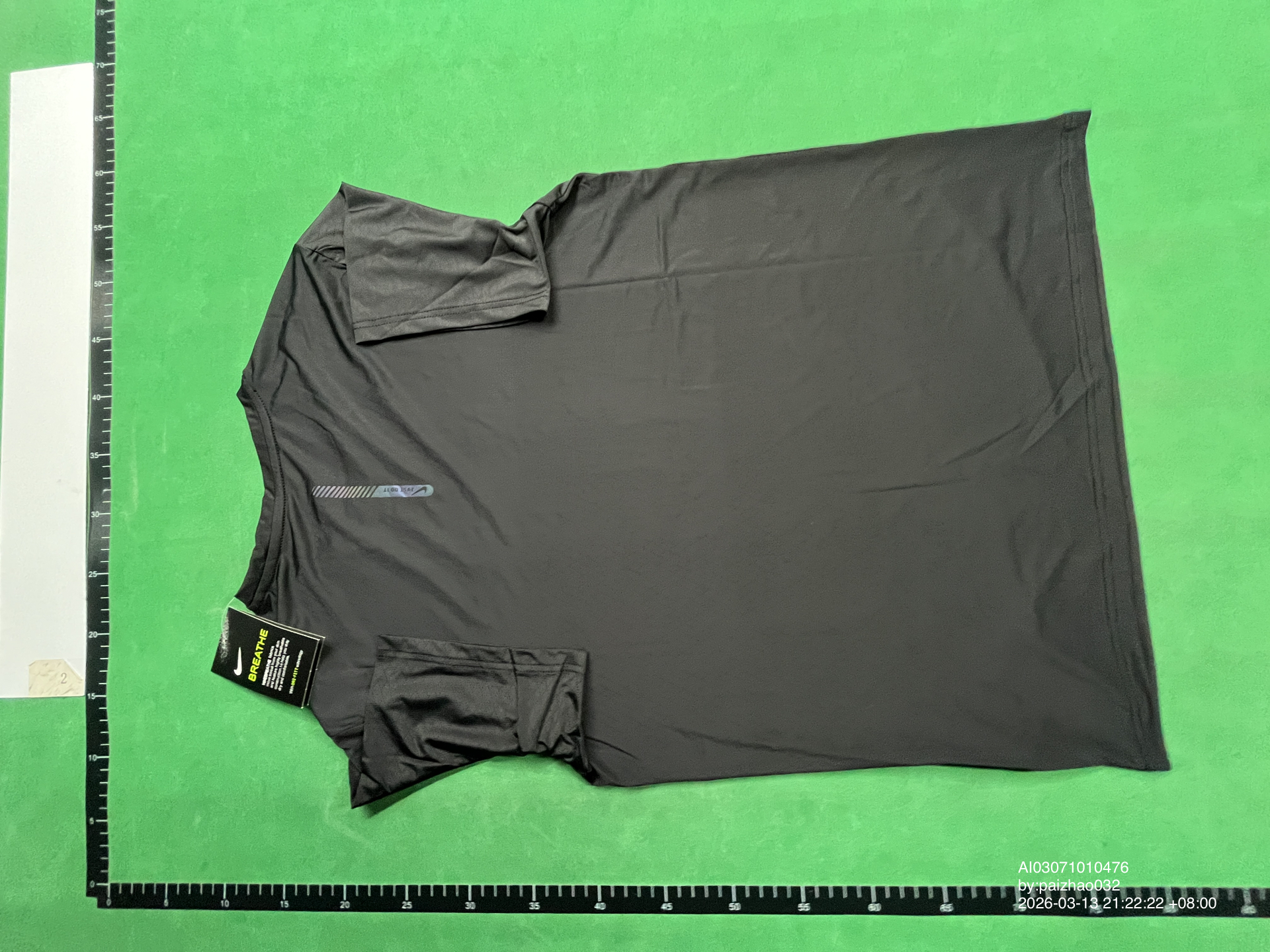 Brand Logo in stock Quick-drying Ice Silk Stretch Short-sleeved T-shirt Men's Summer Loose Quick-drying Fitness Casual Top QC