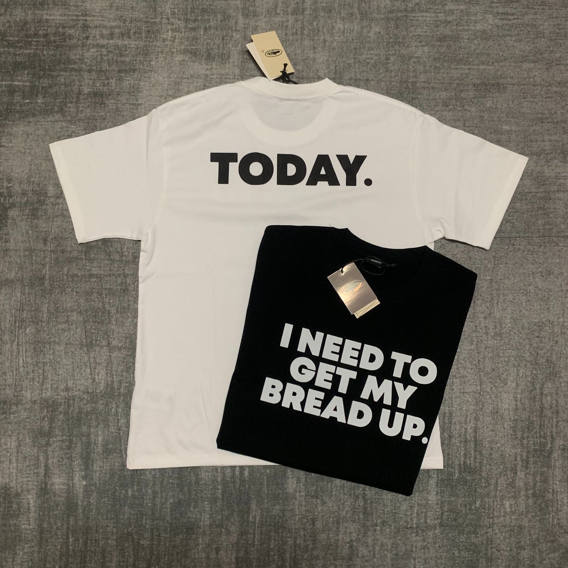Foreign Trade Letter Print Street Style Versatile Short-Sleeve T-Shirt European and American Niche Trendy Brand Devil's Island Unisex Half-Sleeve