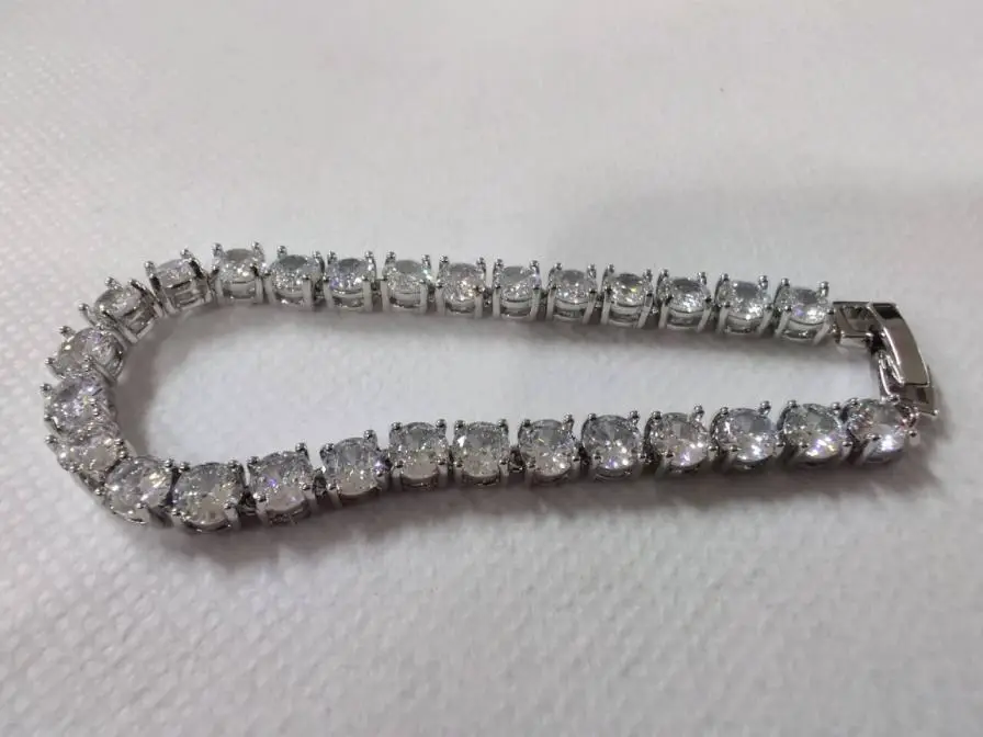 High Quality Fashion Hip Hop hip hop Style Jewelry 18K Gold Micro-Inlaid Cz Zircon Full Diamond Bracelet for Men and Women