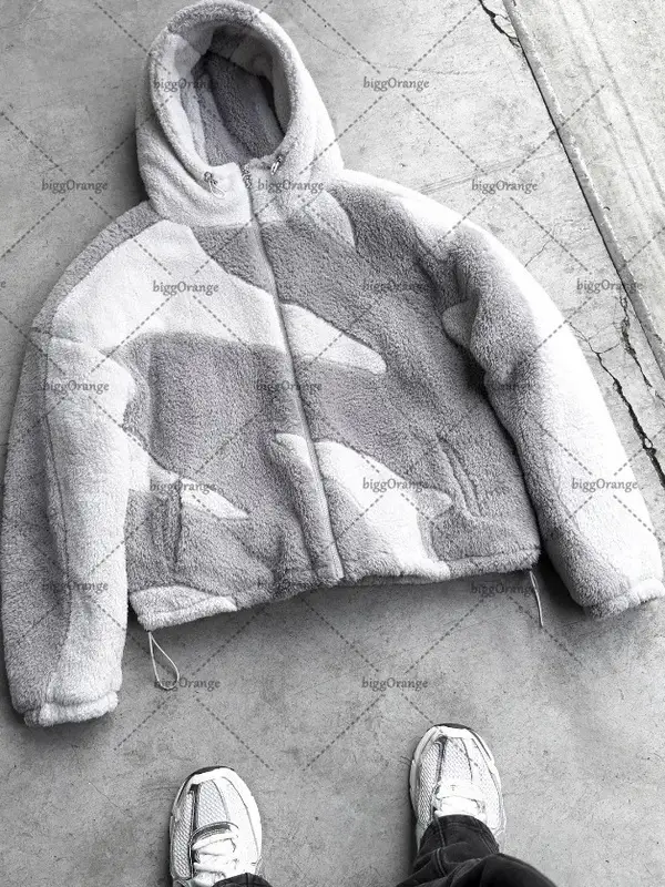Fashion trend splicing casual zipper jacket