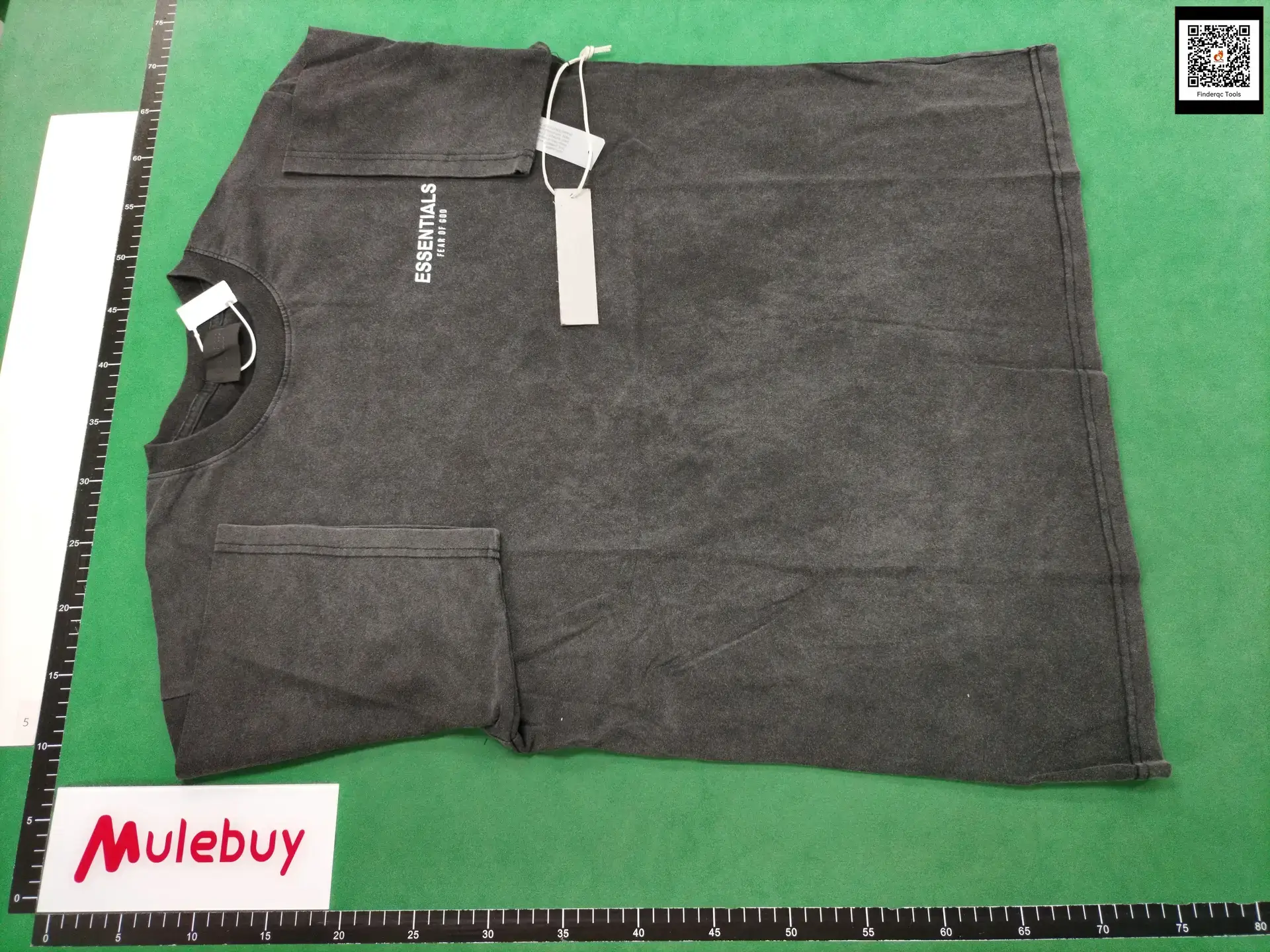 2025 spring and summer new FOG VINTAGE wash water old series short sleeve men and women with a wholesale generation of hair
