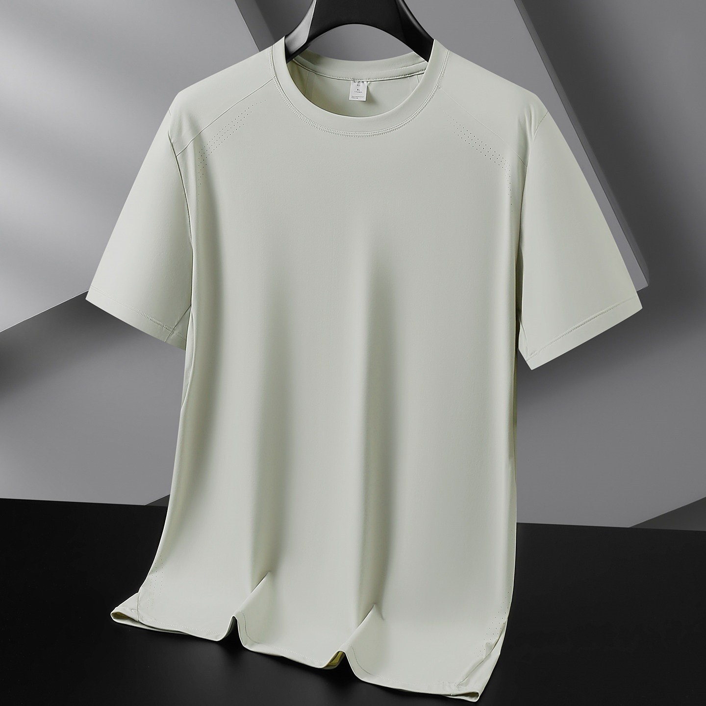 Fat Brother 2026 Plus Size Short Sleeve T-Shirt for Men, Simple and Versatile Breathable Top for Big Guys, Sports and Casual Summer Wear
