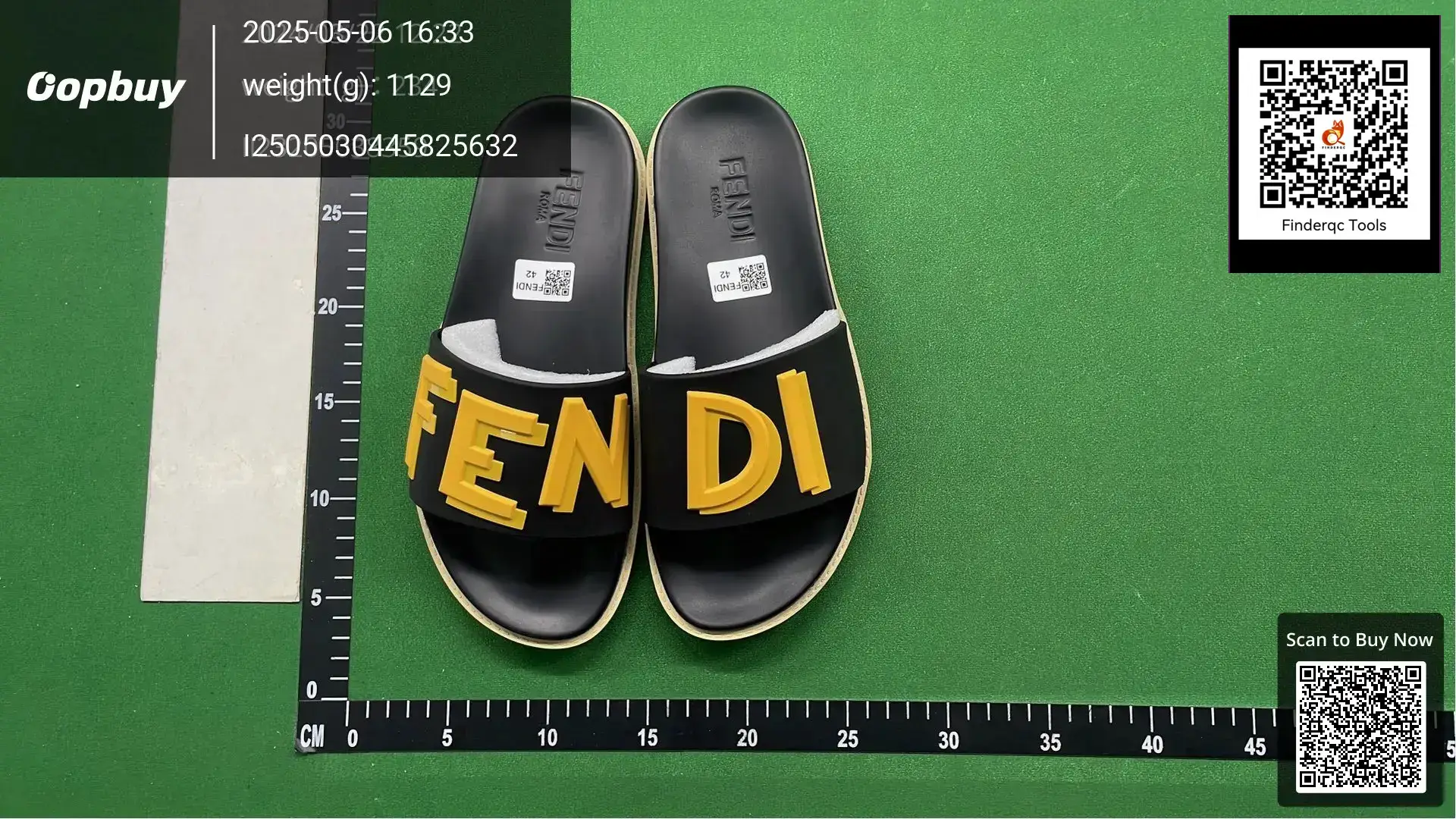 Cambodia Vietnamese Nigerian Fd Rubber Slippers 2025 Summer Fd Letter Stereo Logo Thick-Soled Slippers