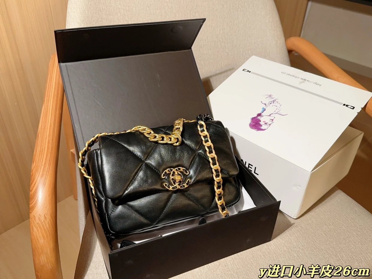 C*ha*ne*l chanel style rhombus chain square bag, single shoulder cross-slung handbag