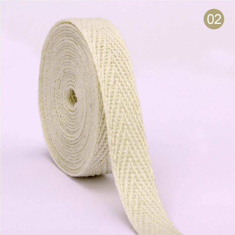 Factory Direct pure cotton herringbone strap cloth strip bandage edge strip fabric edge strip trim cotton cloth strip