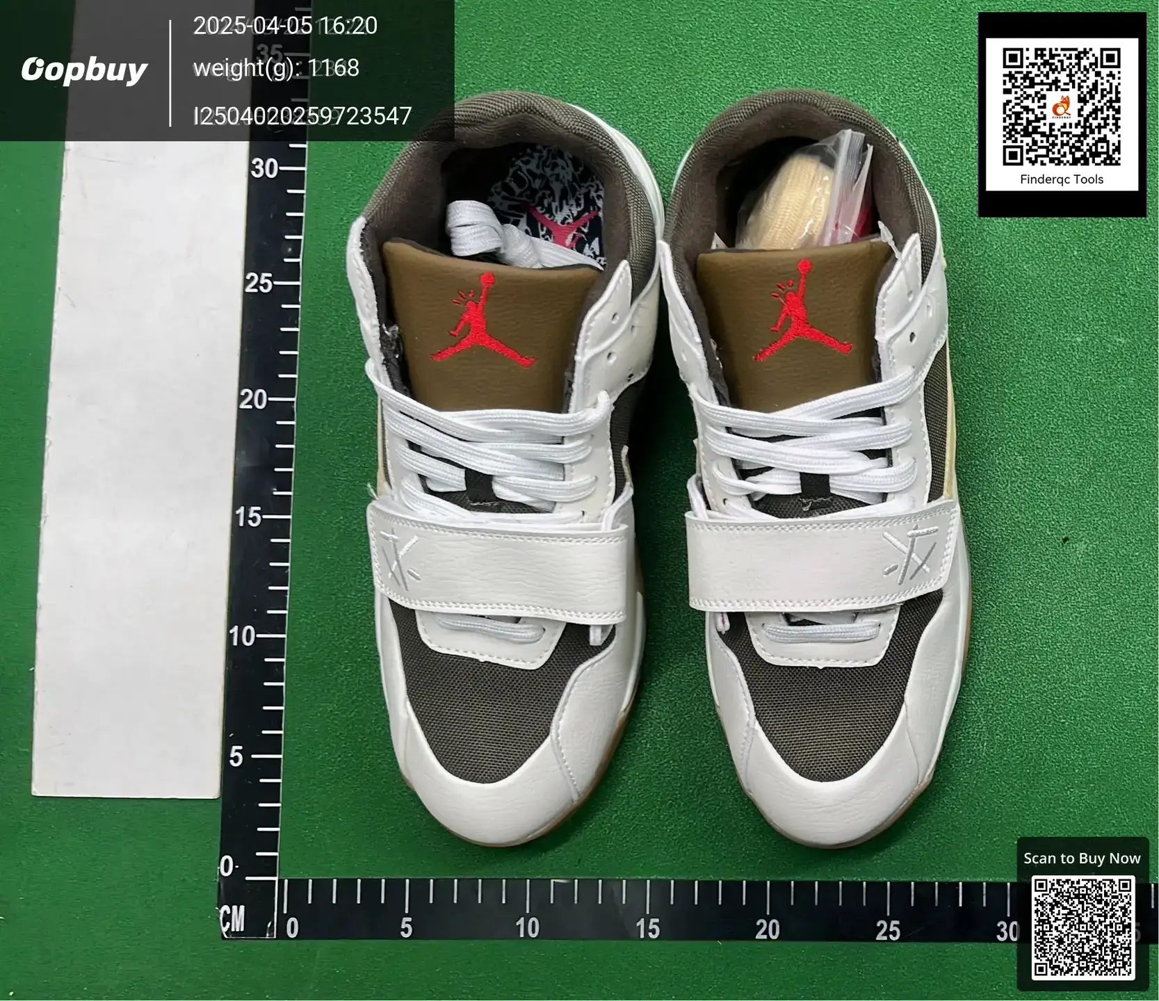 Putian shoes pure original Cut The Check x Travis Scott joint men's and women's basketball shoes aj inverted hook