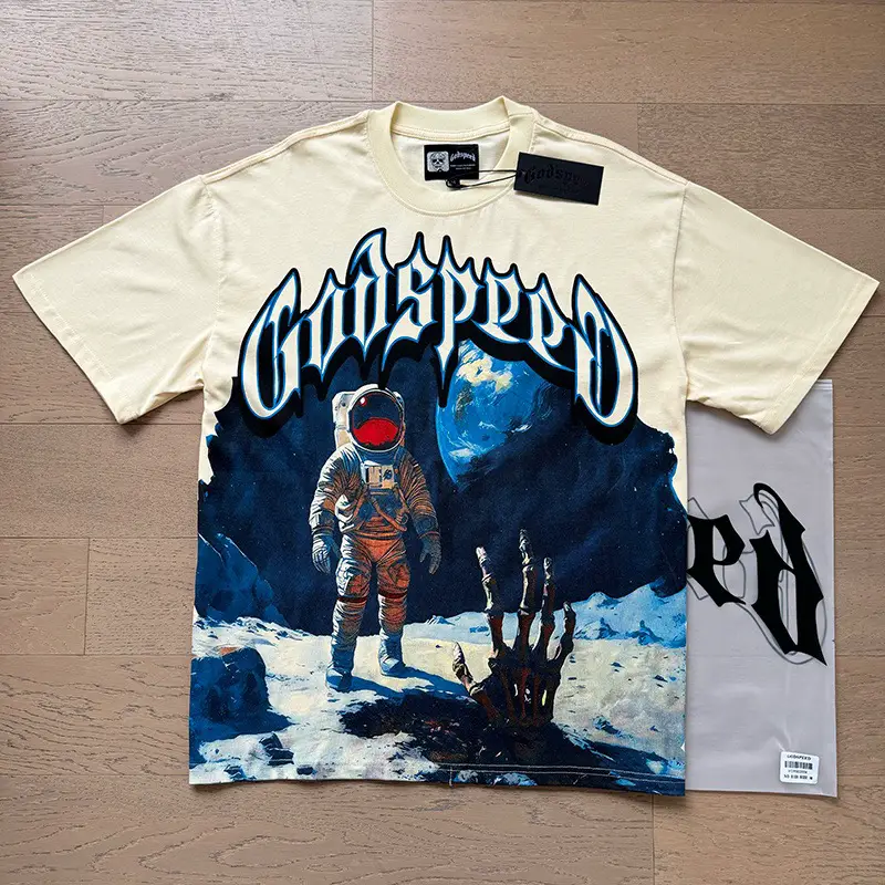 Godspeed X Rage Against the Machine Co-Branded American Fashion Brand Short-Sleeved T-Shirt