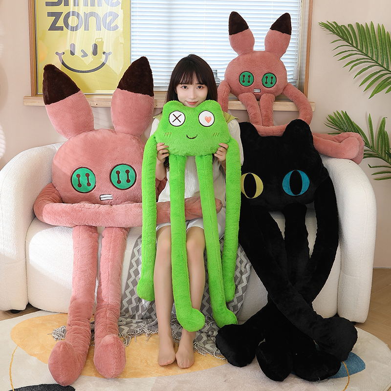 Cross-border Long-legged Octopus Doll Pillow Funny Oversized Expression Bag Octopus Tentacles Monster Animal Plush Toy
