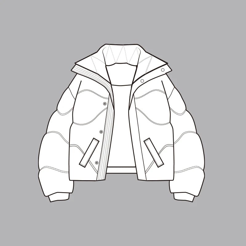 四色羽绒服-火 528001