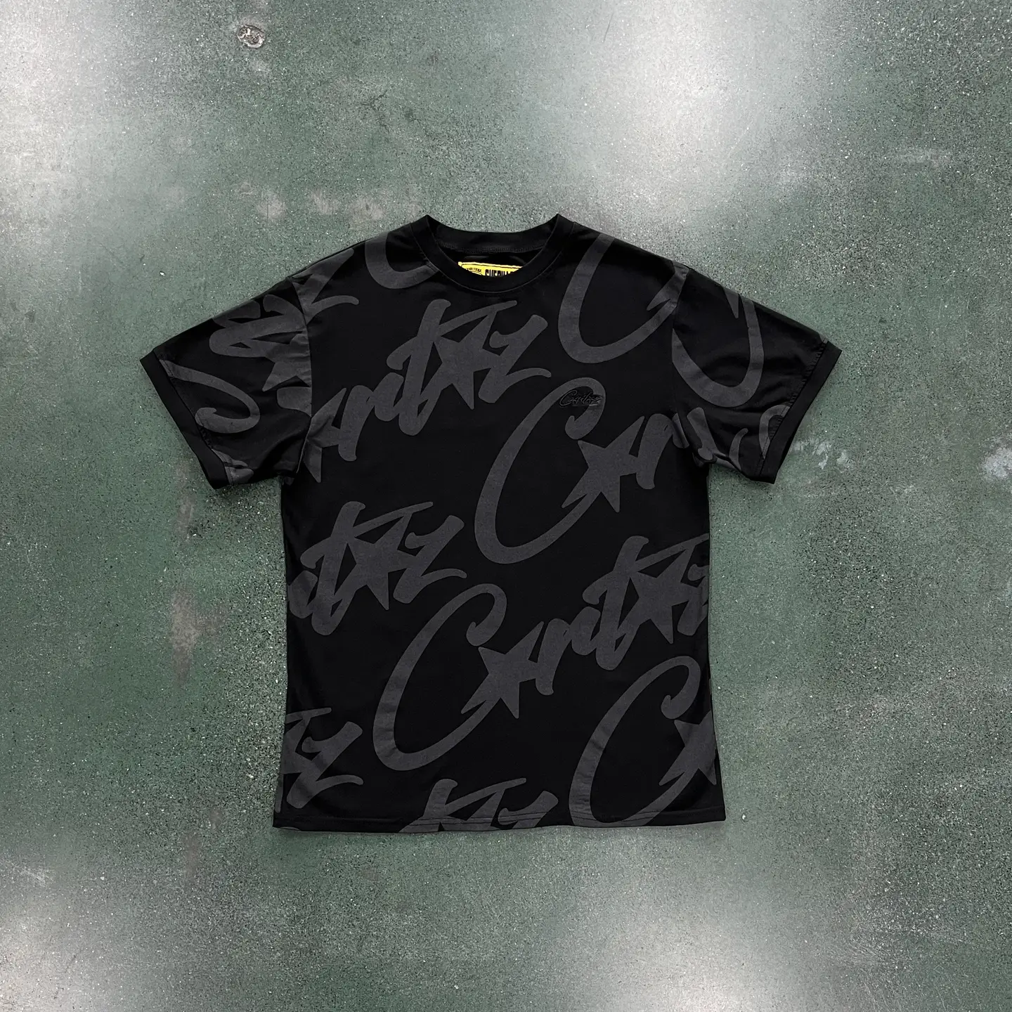 New Corteiz Full Print Men's T-shirt Pure Cotton Men's Short Sleeve Crtz ukdrill