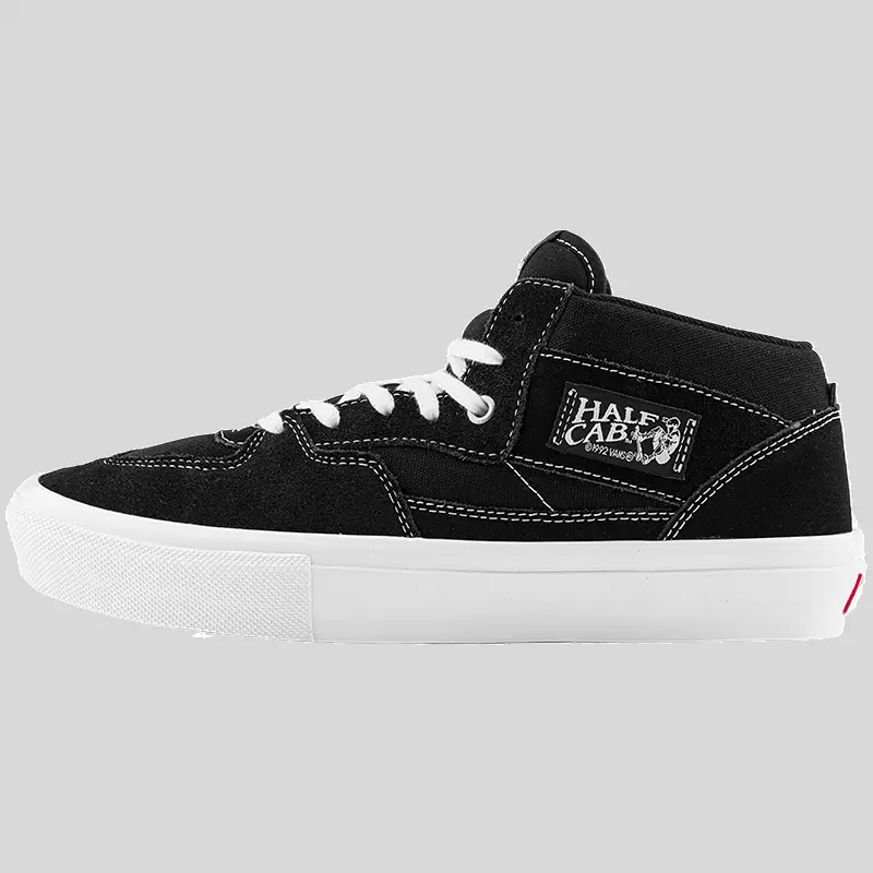 Vans Official Skate Half Cab Black Men's and Women's Shoes Professional Skateboard Shoes