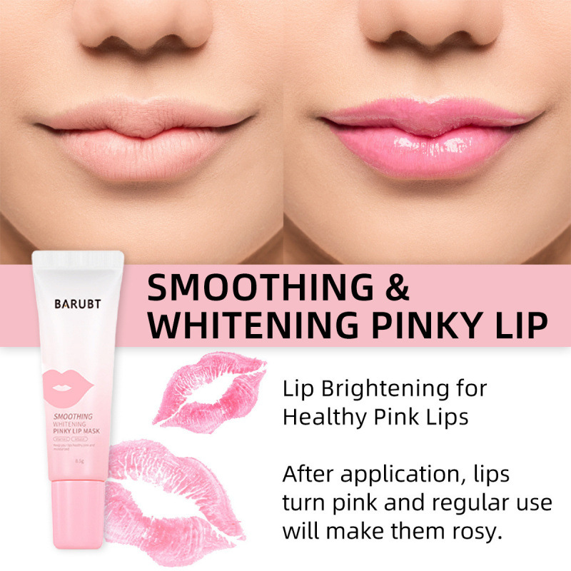 Cross-Border Barubt Lip Balm Moisturizing, Nourishing, Brightening, Color-Enhancing, Lightening Dullness, Lip Mask, Sleep Mask for Lip Lines, Hydrating