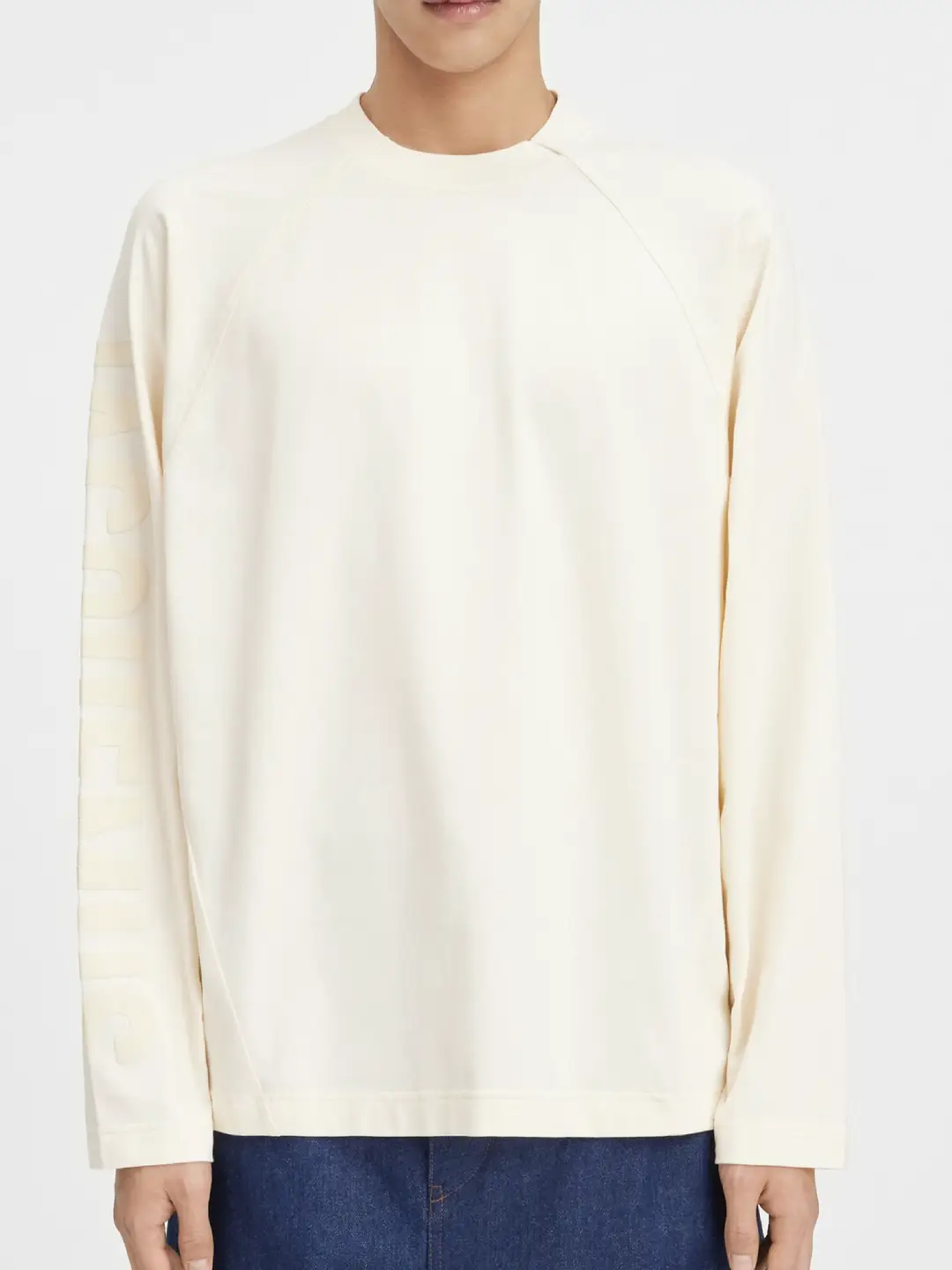 Genuine jacquemus Fall and winter Long sleeves T-Shirt Unisex Casual Loose Hoodie Tops Base