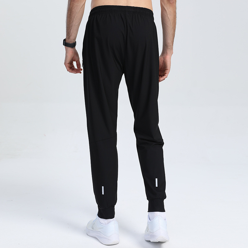 Sports Quick-drying Pants Men's Spring and Summer Loose Thin Ice Silk Outdoor Running Fitness Yoga Leisure Training Leg Trousers