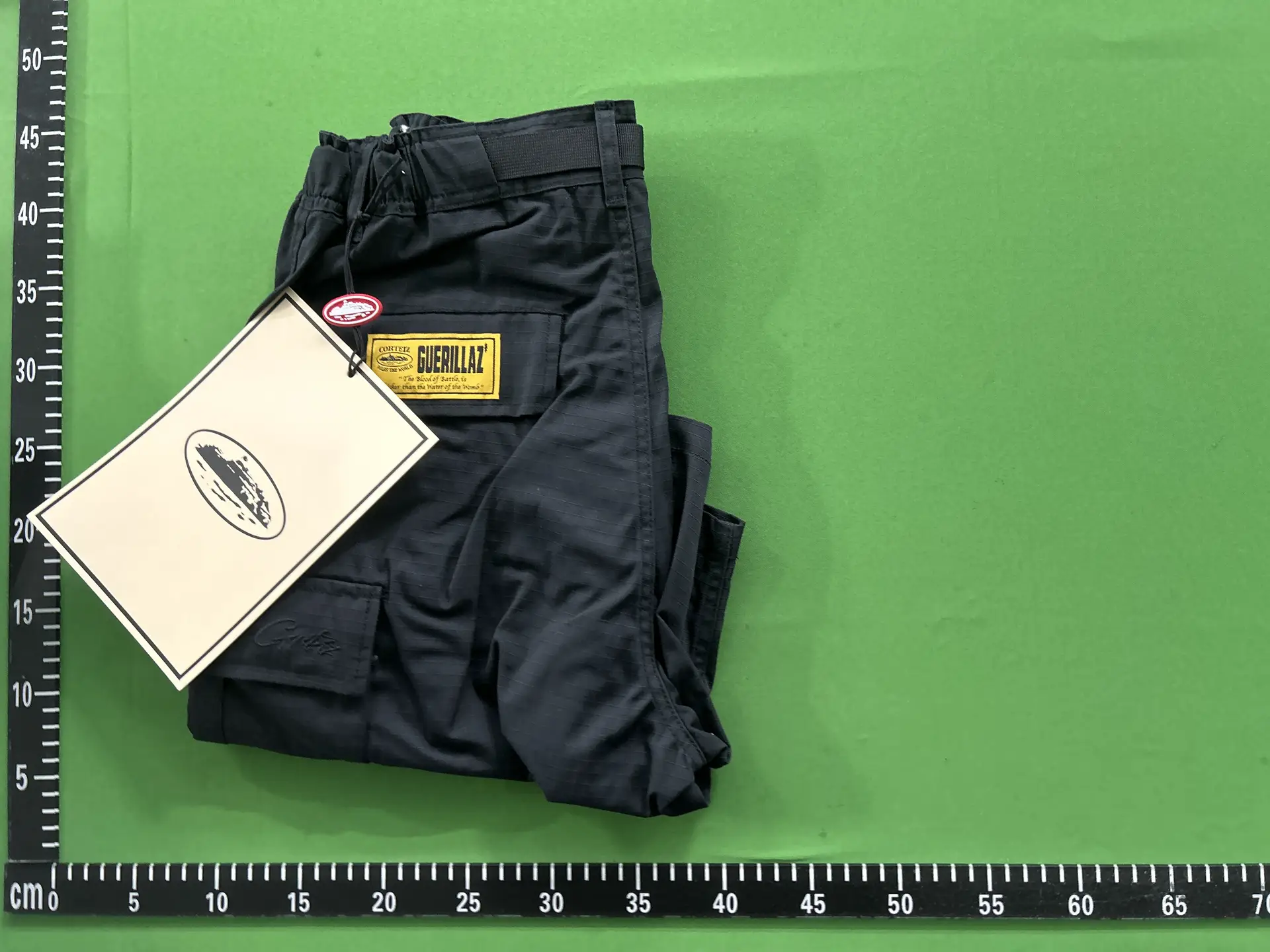 GUERILLAZ Black Cargo Pants
