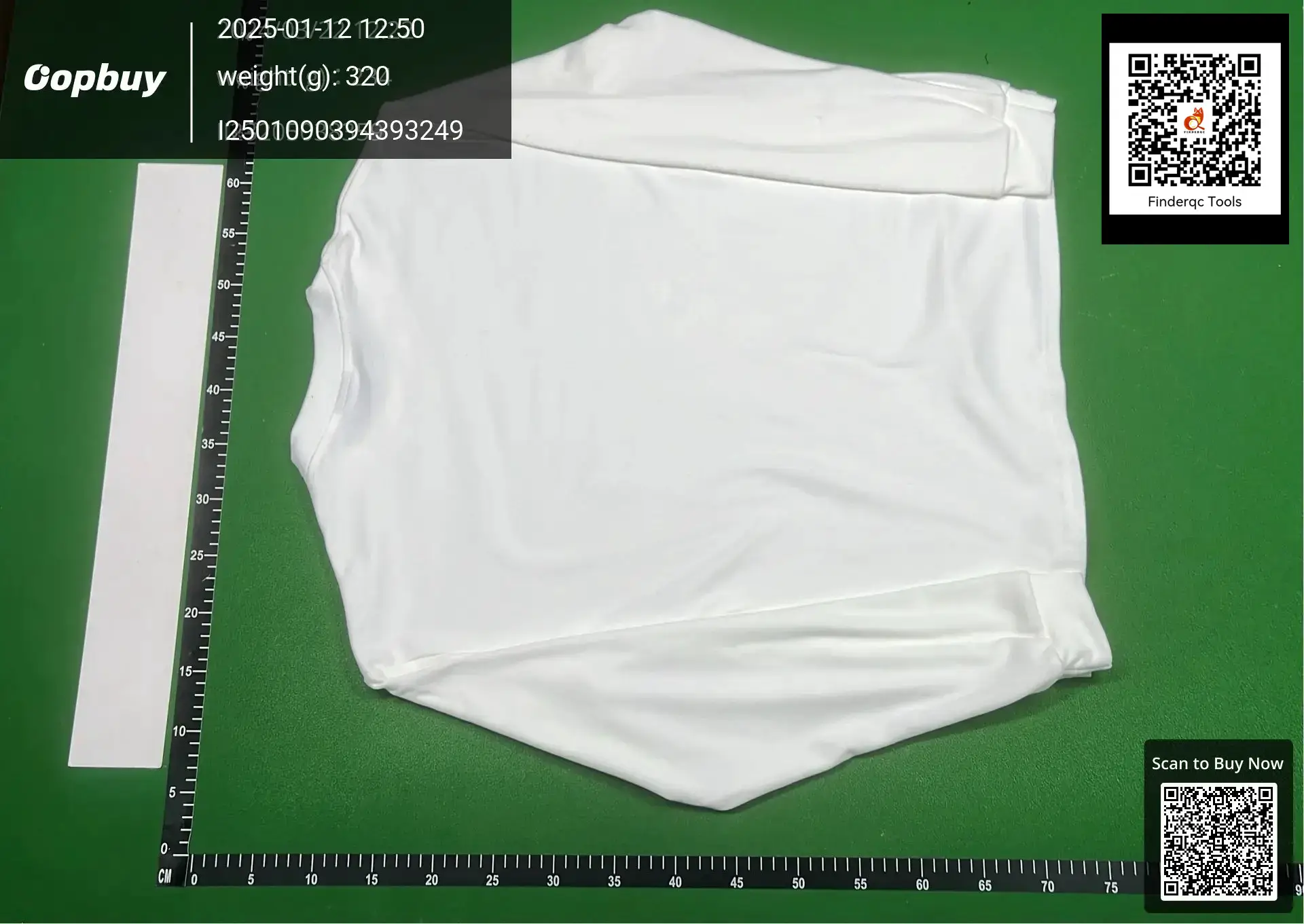 Copbuy White Long Sleeve T-Shirt
