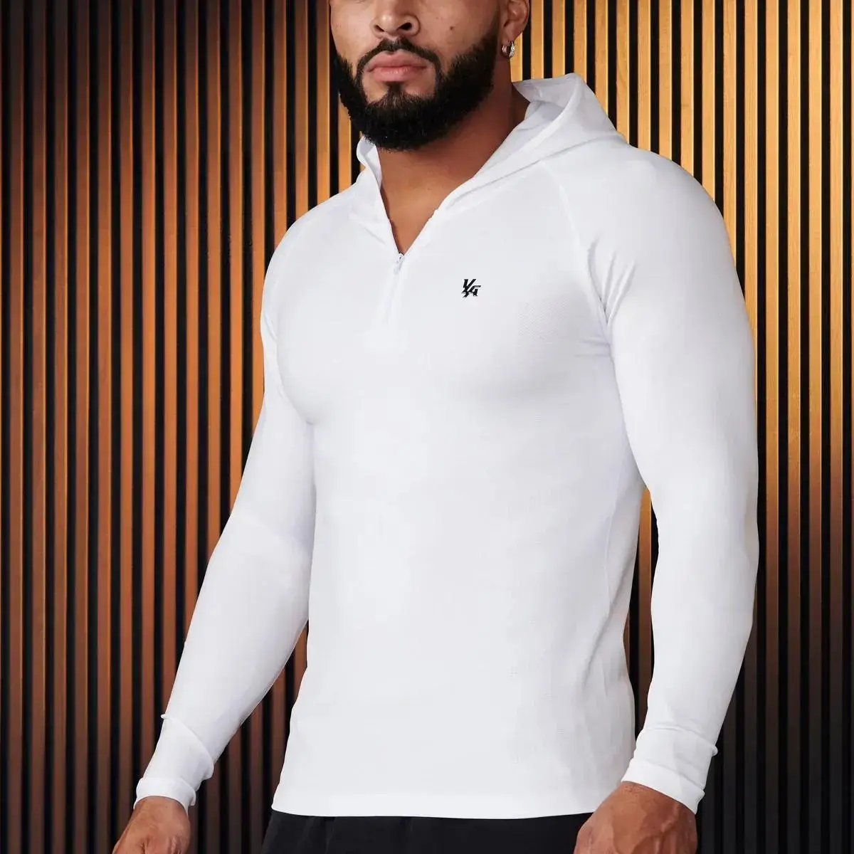 Export to US Supervillain Compression Hoodies Men's Tight Long Sleeves Hooded