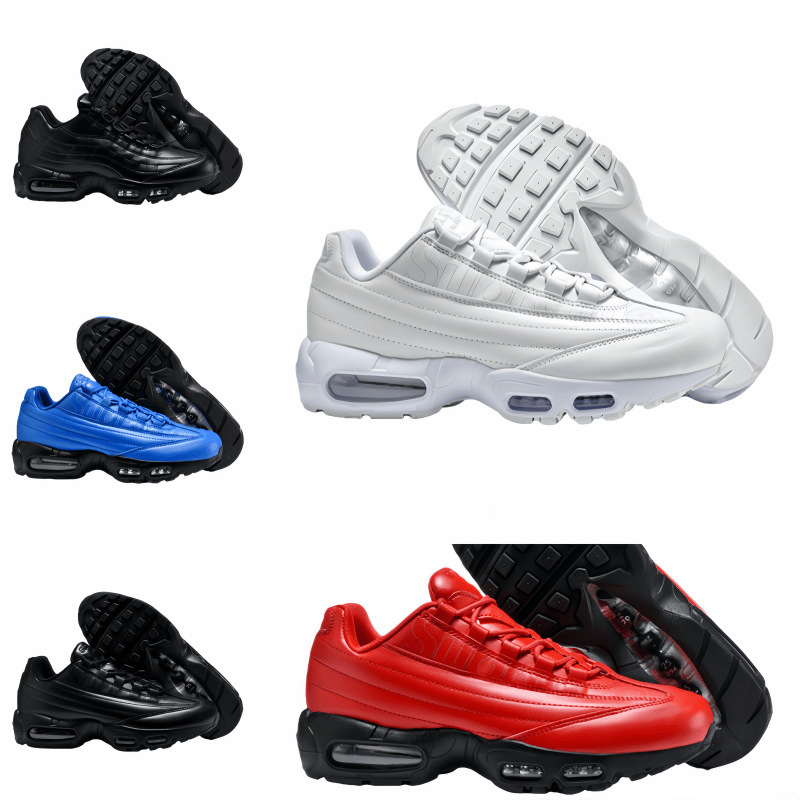 Cross-Border Foreign Trade Putian Airmax95 Leather Air-Cushioned Shoes Men's Sports Shoes Men's and Women's Casual Running Shoes Men's Shoes QC-foto från 1688 på Qualit.ly