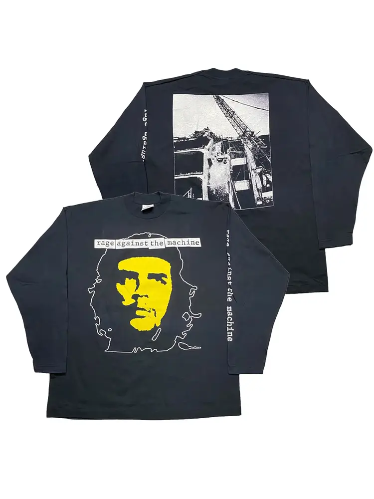Che Guevara, a Famous Figure in Spain, American-Style Trendy Streetwear, Niche Style, Unisex Pure Cotton Long-Sleeve T-Shirt for Autumn