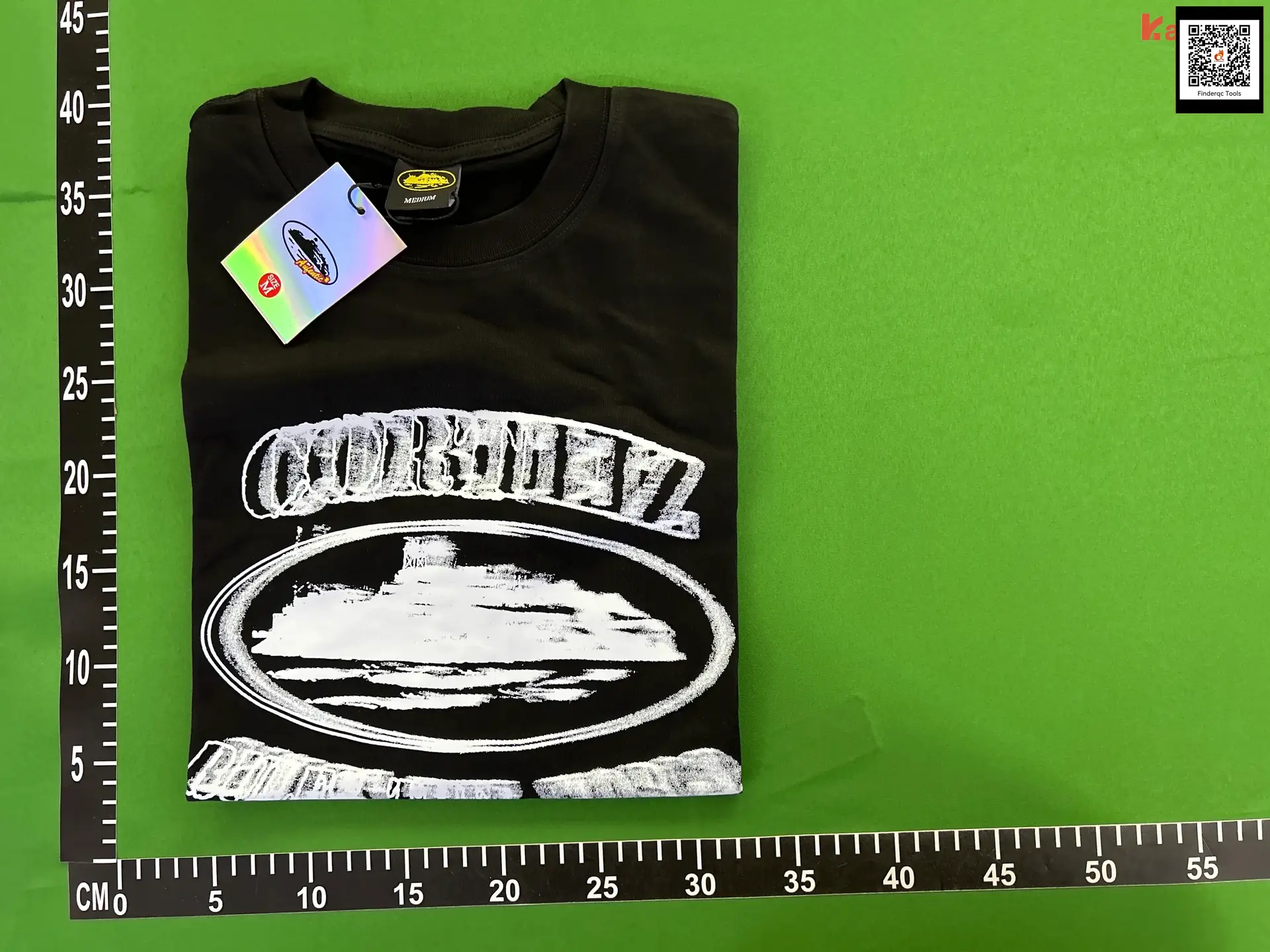 Fashion Series Corteiz Series 14 Styles Print Short-Sleeved Street High Street Fashion Style Casual Hip-Hop Hong Kong Trendy Short T-Shirt