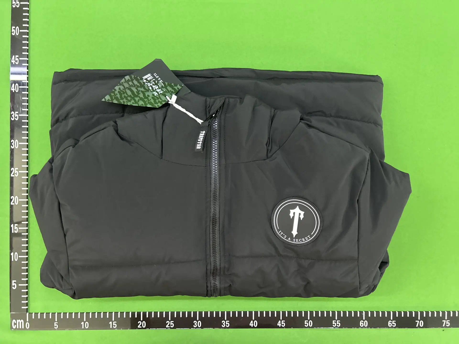 Trapstar Puffer Jacket Black