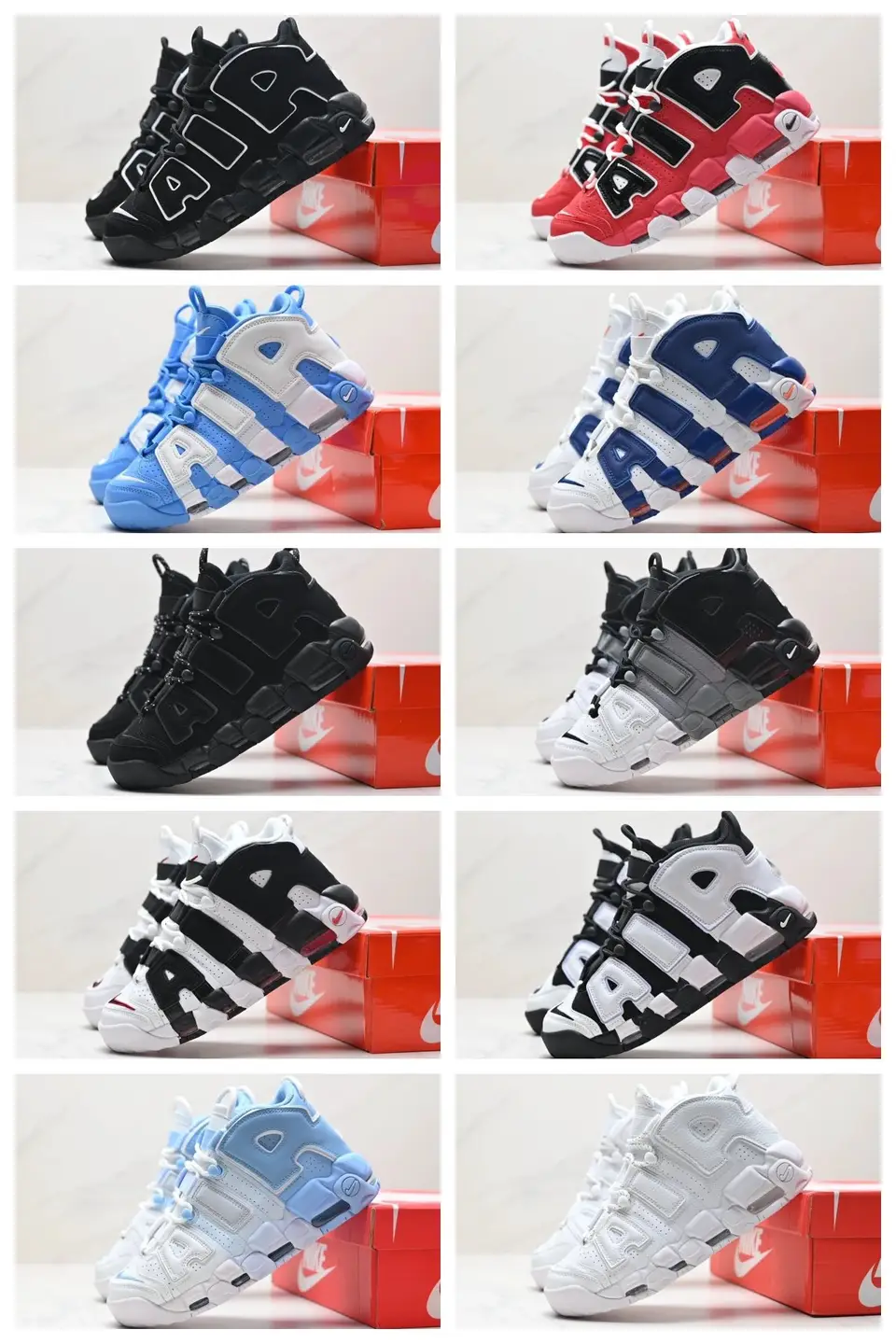 Pippen First Generation Series Classic High Street Versatile Leisure Sports Culture Basketball Shoes - CY