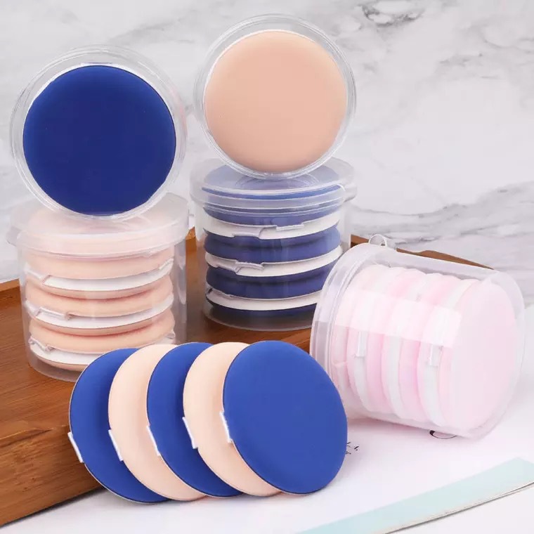 Complimentary recommended air cushion powder puff non-latex wet and dry BB cream special college sponge powder puff makeup tool
