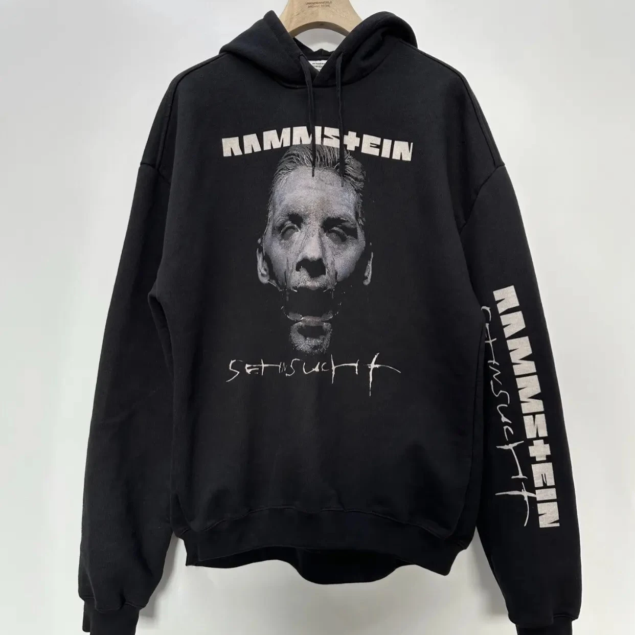 Vtm Rammstein Dark Punk Jacket German Tank Band Unisex Loose Hooded Sweatshirt