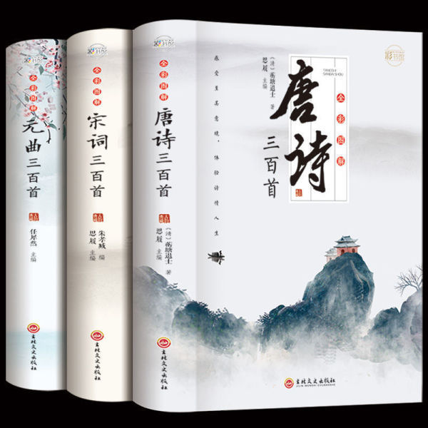 Three Hundred Tang Poems, Song Dynasty, Yuanqu, Full Color Illustrations, Complete Collection of Chinese Ancient Poems, Appreciation Dictionary, Classic Poems