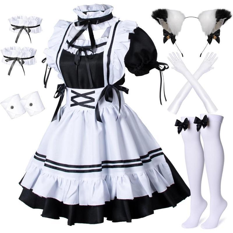 F 48228 Lolita Maid Dress Set Lolita Maid Outfit Set Aliexpress New Amazon
