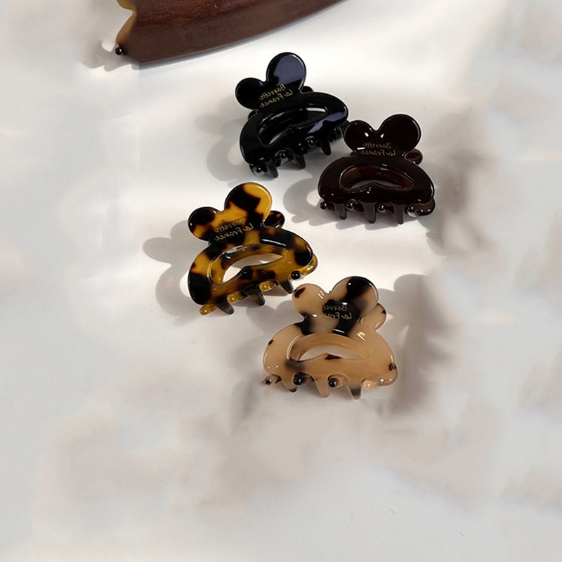 Delicate small hairpin ~ Korean FRANCE cute rabbit ears small hair volume less grip clip French princess hair accessories