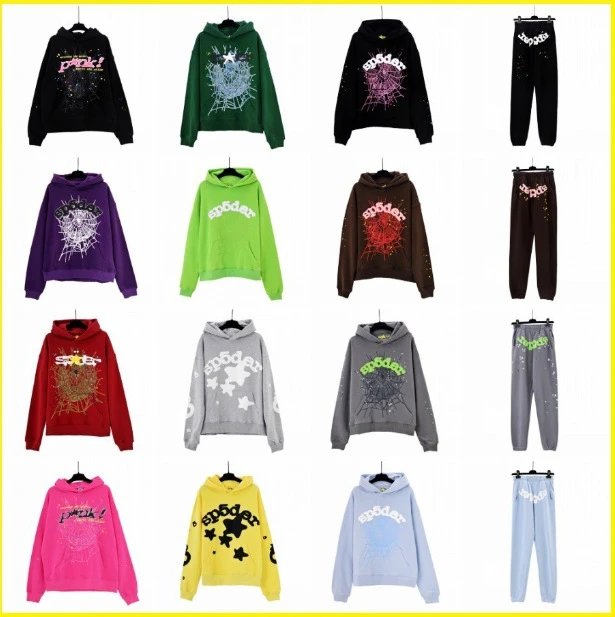 sp5der hoodie and sweatpants set