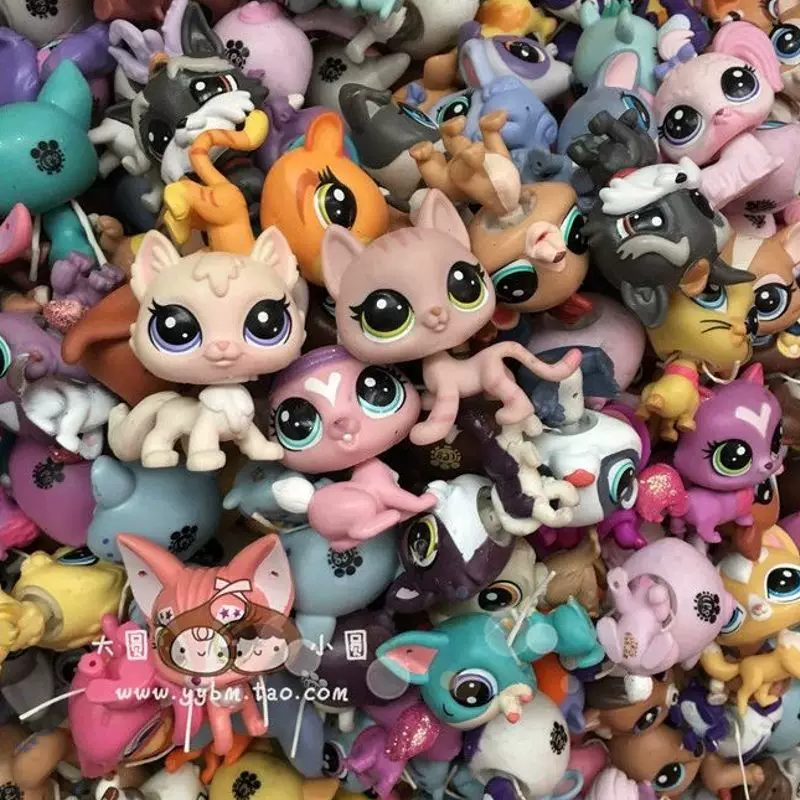 Lps to Q Zoo Little Pet Shop Toy House Cute Cartoon Figure Ornament Doll Doll Q Pet QC-foto van TAOBAO op Qualit.ly