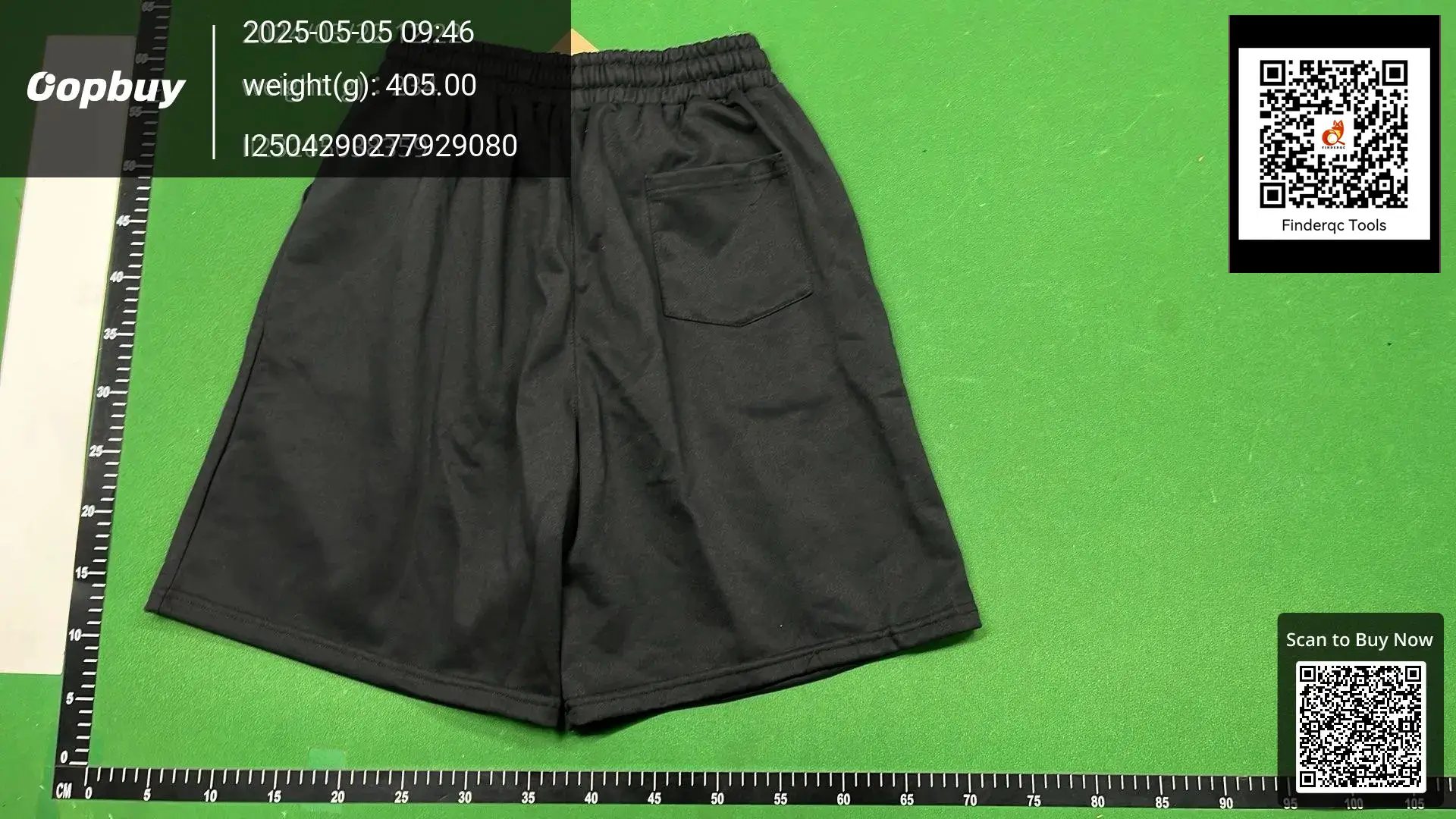 Copbuy Black Shorts