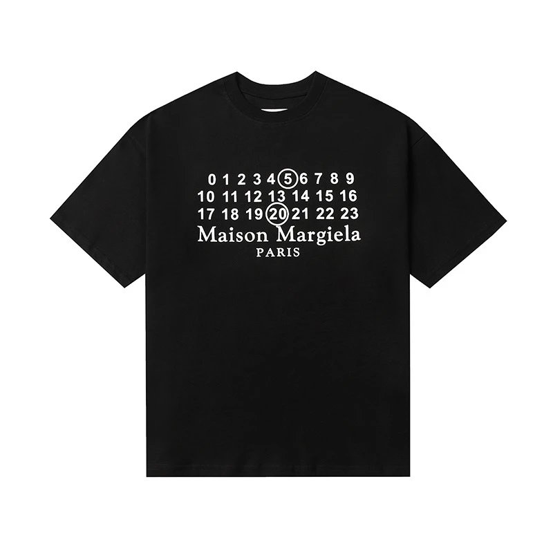 数字印花纯棉T恤短袖集合2-MM