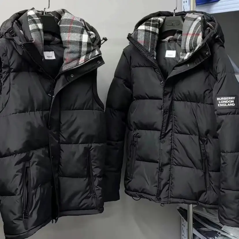 Burberry London England Puffer Vest and Jacket