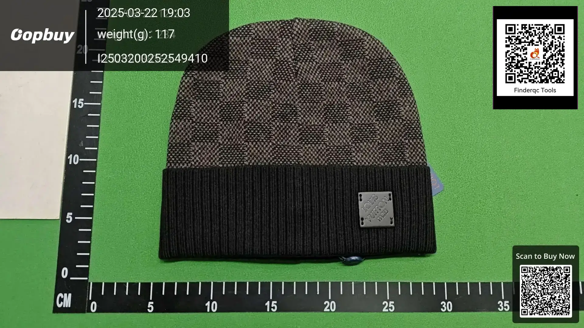 Letter Correct Version Cross-border Foreign Trade Autumn and Winter Old Flower Plaid Wool Net Red All-match Cold Hat Warm Leather Label Knitted Hat